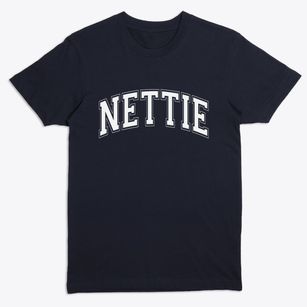 Nettie West Virginia Varsity Premium T-Shirt