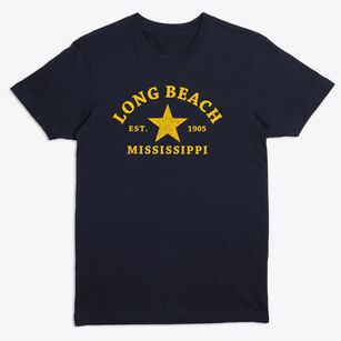 Long Beach Mississippi Star Premium T-Shirt