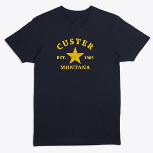 Custer Montana Star Premium T-Shirt