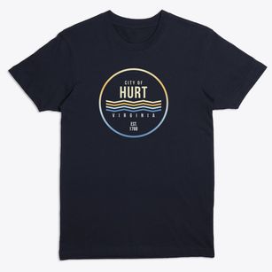Hurt Virginia Color Fade Premium T-Shirt