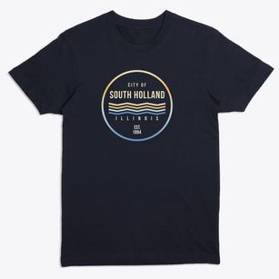 South Holland Illinois Color Fade Premium T-Shirt