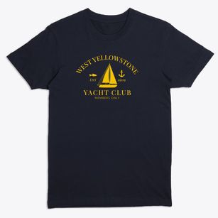 West Yellowstone Montana Yacht Club Premium T-Shirt