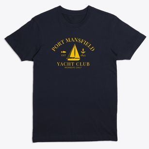Port Mansfield Texas Yacht Club Premium T-Shirt