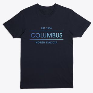 Columbus North Dakota Horizon Premium T-Shirt