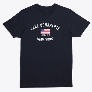 Lake Bonaparte New York Patriot Premium T-Shirt