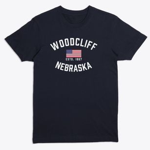 Woodcliff Nebraska Patriot Premium T-Shirt