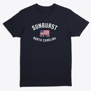 Sunburst North Carolina Patriot Premium T-Shirt