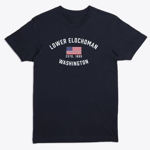 Lower Elochoman Washington Patriot Premium T-Shirt