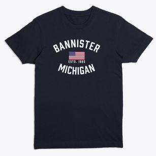 Bannister Michigan Patriot Premium T-Shirt