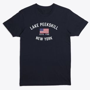 Lake Peekskill New York Patriot Premium T-Shirt
