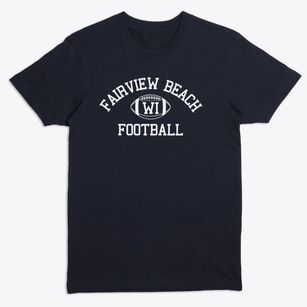 Fairview Beach Wisconsin Football Premium T-Shirt