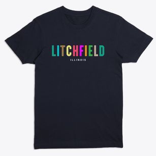 Litchfield Illinois Color Pop Premium T-Shirt
