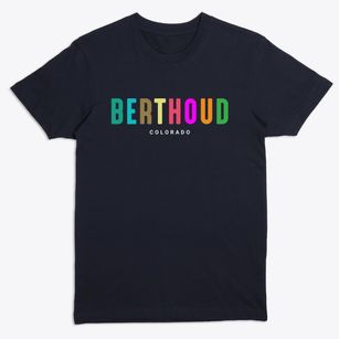 Berthoud Colorado Color Pop Premium T-Shirt