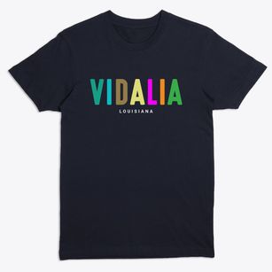 Vidalia Louisiana Color Pop Premium T-Shirt