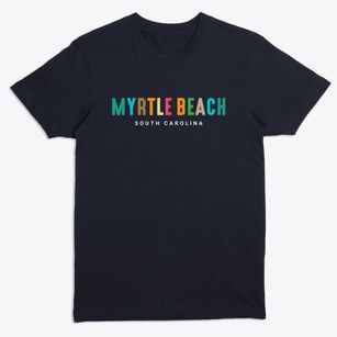 Myrtle Beach South Carolina Color Pop Premium T-Shirt