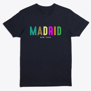 Madrid New York Color Pop Premium T-Shirt