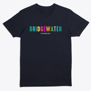 Bridgewater Vermont Color Pop Premium T-Shirt