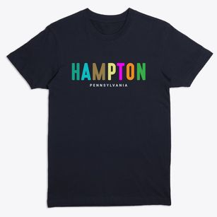 Hampton Pennsylvania Color Pop Premium T-Shirt