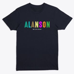 Alanson Michigan Color Pop Premium T-Shirt