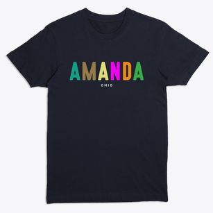 Amanda Ohio Color Pop Premium T-Shirt