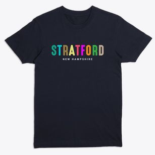 Stratford New Hampshire Color Pop Premium T-Shirt