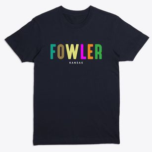Fowler Kansas Color Pop Premium T-Shirt