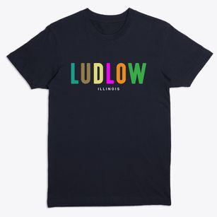 Ludlow Illinois Color Pop Premium T-Shirt