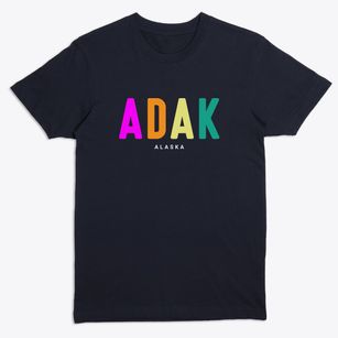 Adak Alaska Color Pop Premium T-Shirt