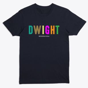 Dwight Nebraska Color Pop Premium T-Shirt
