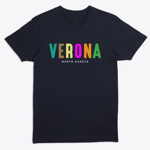 Verona North Dakota Color Pop Premium T-Shirt