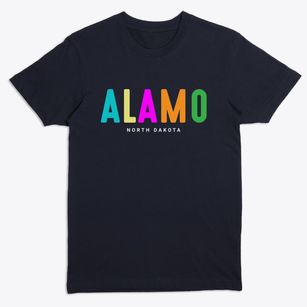 Alamo North Dakota Color Pop Premium T-Shirt