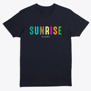 Sunrise Alaska Color Pop Premium T-Shirt