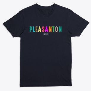 Pleasanton Iowa Color Pop Premium T-Shirt