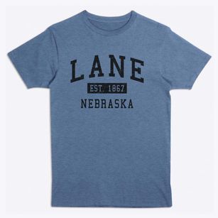 Lane Nebraska Classic Established Premium T-Shirt
