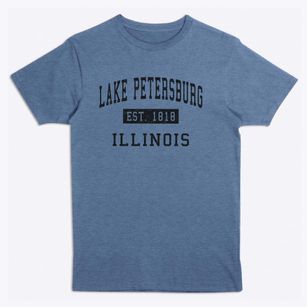 Lake Petersburg Illinois Classic Established Premium T-Shirt