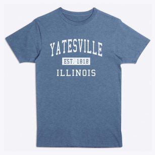 Yatesville Illinois Classic Established Premium T-Shirt