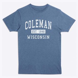 Coleman Wisconsin Classic Established Premium T-Shirt