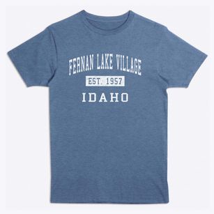 Fernan Lake Village Idaho Classic Established Premium T-Shirt