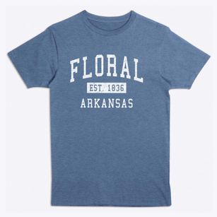 Floral Arkansas Classic Established Premium T-Shirt