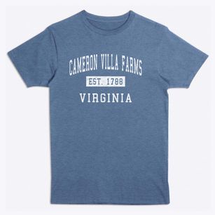 Cameron Villa Farms Virginia Classic Established Premium T-Shirt
