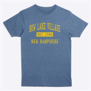 Bow Lake Village New Hampshire Classic Established Premium T-Shirt