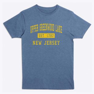 Upper Greenwood Lake New Jersey Classic Established Premium T-Shirt