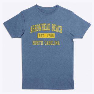 Arrowhead Beach North Carolina Classic Established Premium T-Shirt