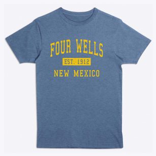 Four Wells New Mexico Classic Established Premium T-Shirt