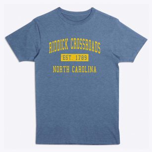 Riddick Crossroads North Carolina Classic Established Premium T-Shirt