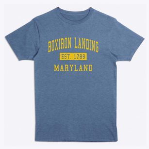 Boxiron Landing Maryland Classic Established Premium T-Shirt