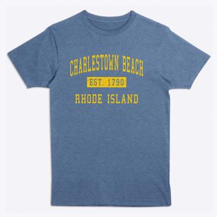 Charlestown Beach Rhode Island Classic Established Premium T-Shirt
