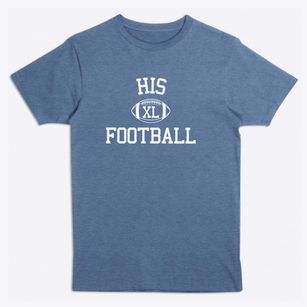 His Academy Christian Classic Football Premium T-Shirt