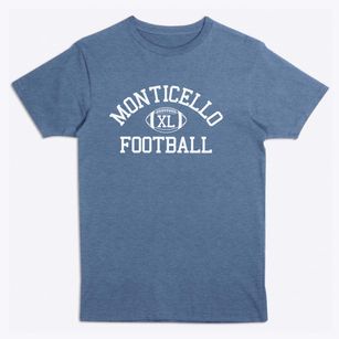 Monticello High School Classic Football Premium T-Shirt