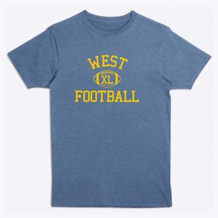 West Junior High School Classic Football Premium T-Shirt